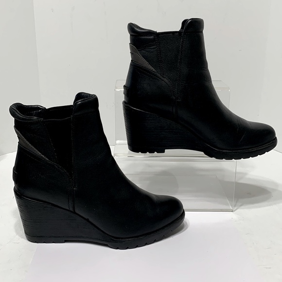SOREL After Hours Chelsea wedge black 9, EU40 - Picture 10 of 17